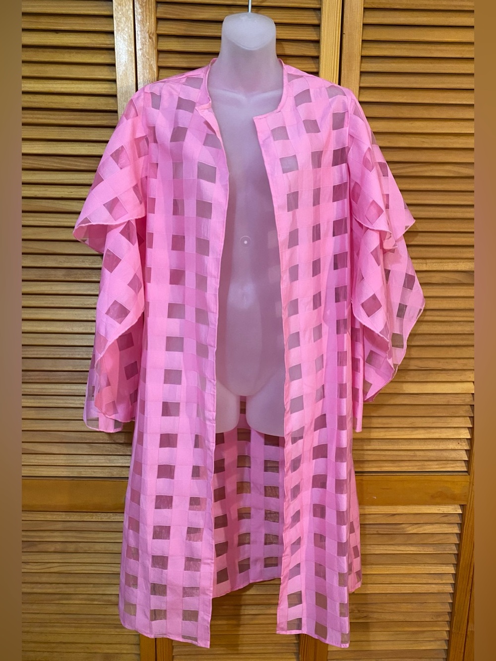 🎀Fun, gingham day jacket